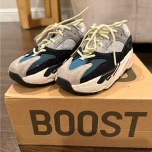 Adidas Gray and Black Sneakers with Boost Technology